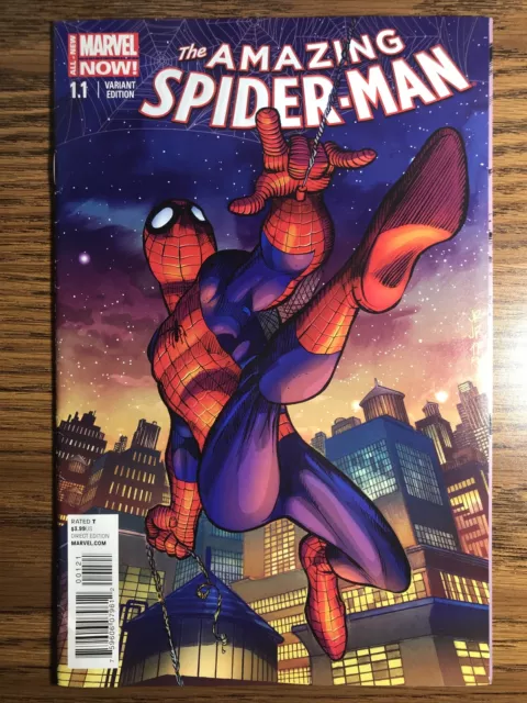 THE AMAZING SPIDER-MAN 1 John Romita, Jr. 1:50 Retailer Incentive Variant Cover