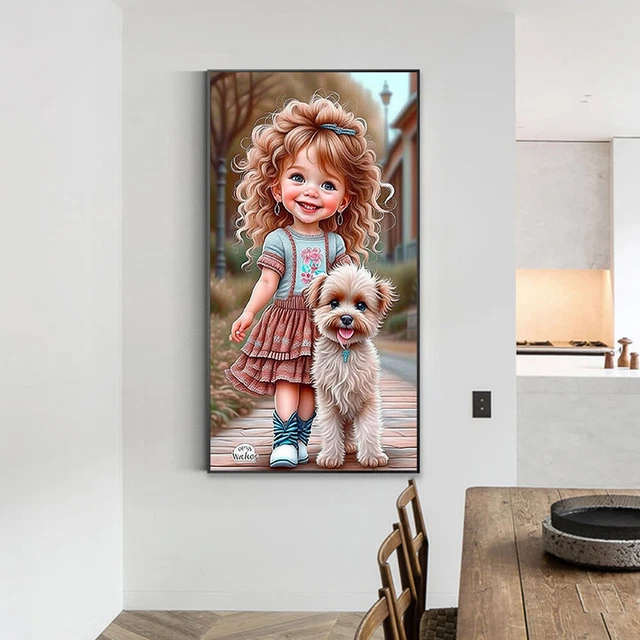 Genérico Kit di tela e pittura - 30 x 40 cm Decorazione della