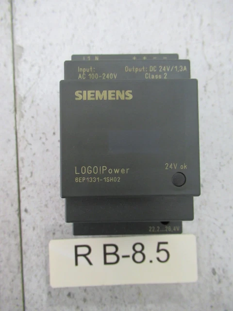 Siemens 6EP1331-1SH02 Sps Bloc Alimentation Entrée 100-240 Acc Sortie 24VDC