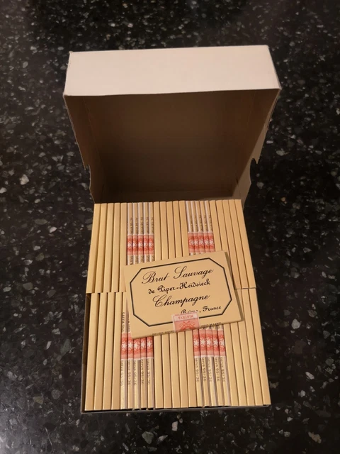Brut Sausage De Piper-Heidsieck Champagne scatola fiammiferi
