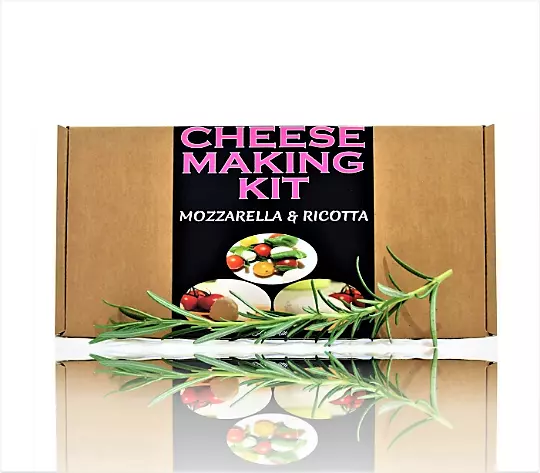 KIT de fabricación de queso mozzarella y ricotta gran regalo hágalo usted mismo contiene cuajo