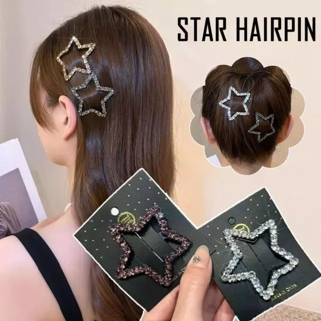 Hair Clips Cute Hairpins Baby Star Snap Clip Grips Sell Accessories 2024 I7M6