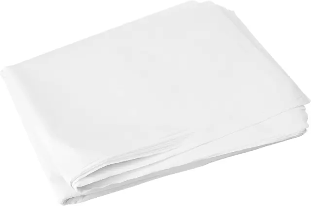 Carta Velina per Decoupage 28 Fogli 50X70 Cm Bianco