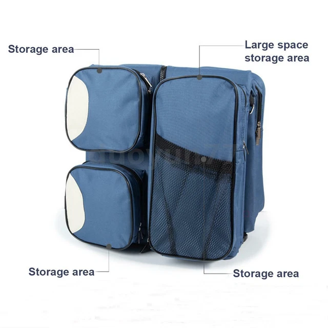 60L Large Baby Diaper Bag Mummy Maternity Nappy Backpack Waterproof Travel Bags 5