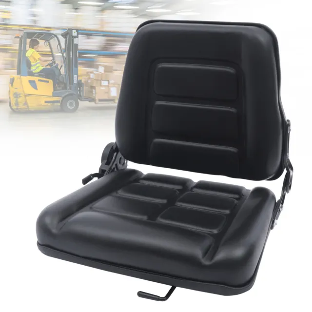 Universal Forklift Seat Adjustable Backrest Replacement Tractor Suspension Seat