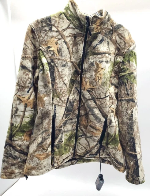 Men's CBELA'S Green Brown Heated Jacket Gerbing M Men's CBELA'S Green Brown Heated Jacket Gerbing M
