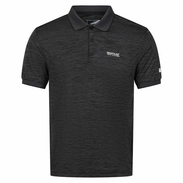 Polo à manches courtes homme Regatta Remex II Ash Gris foncé