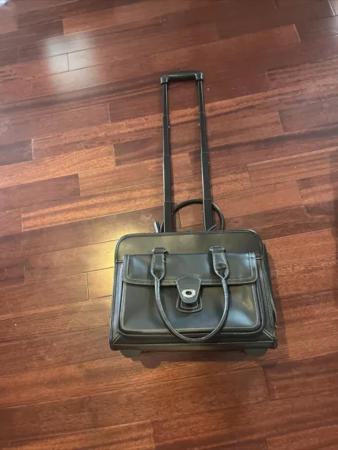 Samsonite Wheeled  Laptop Briefcase Business Tote Bag.