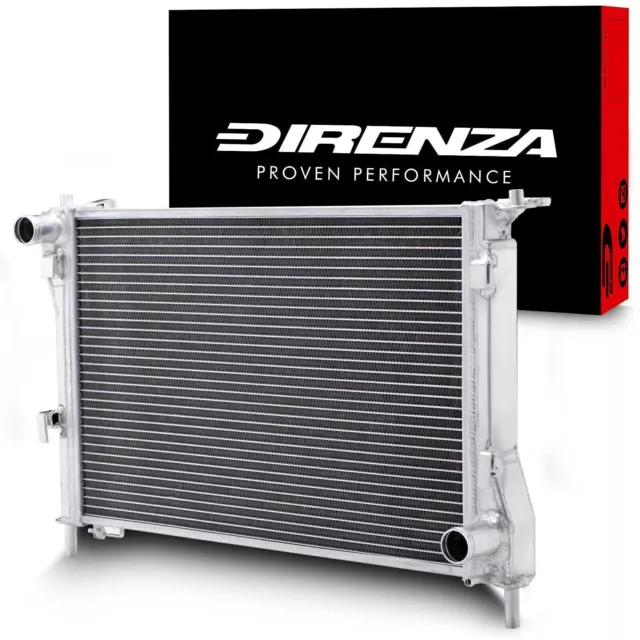 DIRENZA 40mm ALLOY SPORT RADIATOR RAD FOR FORD FIESTA MK5 ST 150 ST150 2.0 04-08