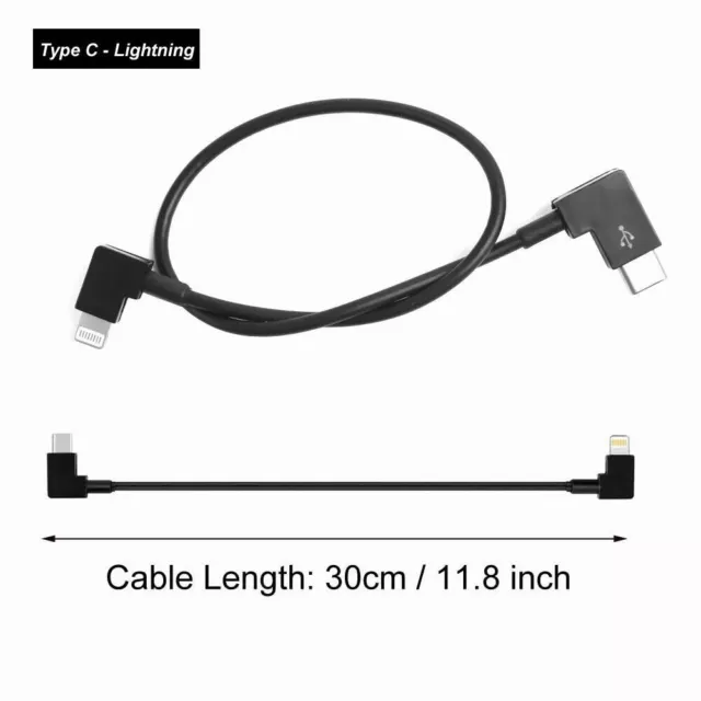 30cm Type C to Type C OTG Data Cable 30cm for DJI Mini 3 Pro/Mini 3/mini 2