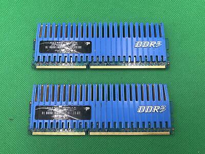 Patriot 4GB (2x2GB) DDR3 1600MHz PVT36G1600LLK Pas Complet Kit Testé