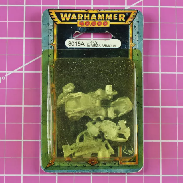 Warhammer 40k - Orks - Ork Goff Rocker - Vintage Metal OOP Painted