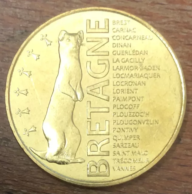 Mdp 2018 Bretagne Pontivy Médaille Monnaie De Paris Ng Jeton Medals Tokens Coins