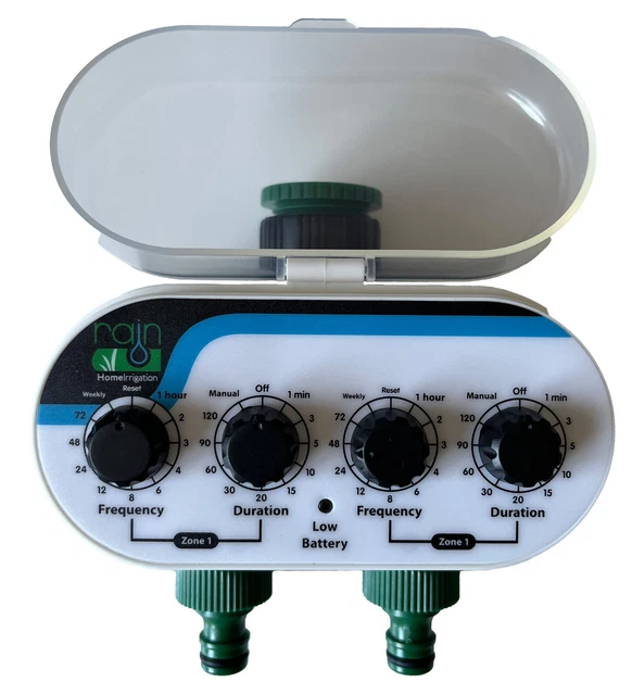 Programmateur D'Arrosage GARDENA Easy Plus - Pour Robinet 26/34mm - Pression 12 Bar - Pile 9V Non Fournie