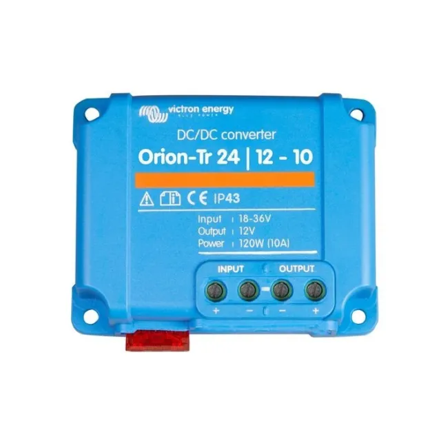 Victron Energy 24V to 12V Converter Orion-Tr IP43 24/12V 10 amp 120 Watt DC/DC