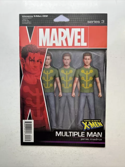 UNCANNY X-MEN #2 (2019) John Tyler Christopher Action Figure Variant Collectible