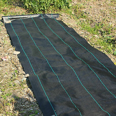 Heavy Duty Weed Control Fabric Membrace Ground Cover Garden Landscape Mat 100GSM