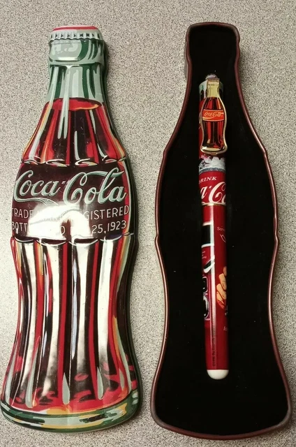Vintage Collectible Coca Cola Pen With Case NON WORKING
