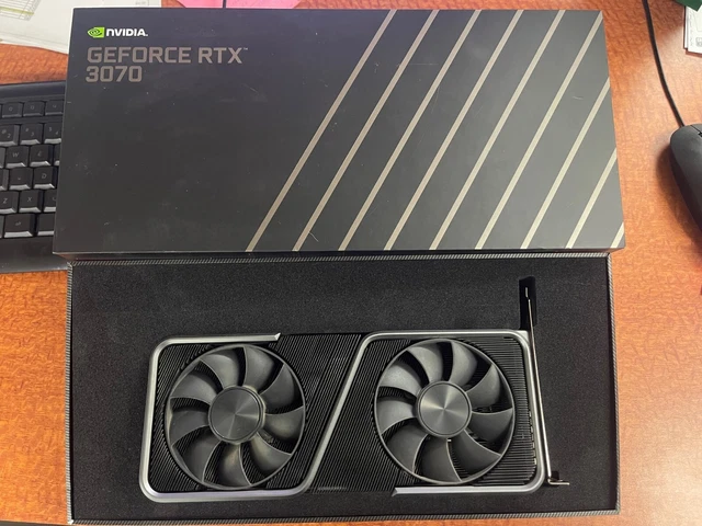 NVIDIA GEFORCE RTX 3070 Founders Edition - 8GB GDDR6 Graphics Card