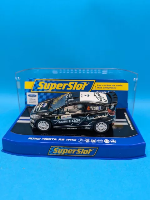 Superranura Scalextric H3399 Ford Fiesta RS WRC ABU DHABI - Raro