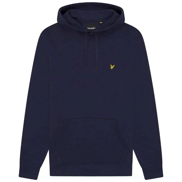 Lyle and Scott felpa blu con cappuccio ML1139V felpa uomo felpa invernale