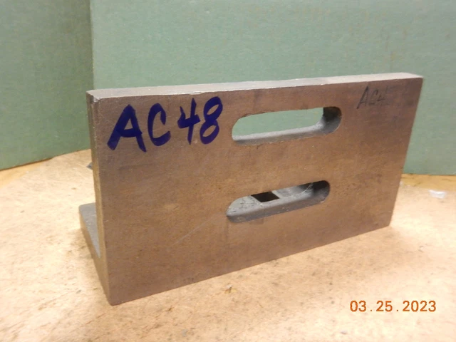 Lot Ac48 Older Machinist Angle Plate  Jig Fixture Setup Tooling
