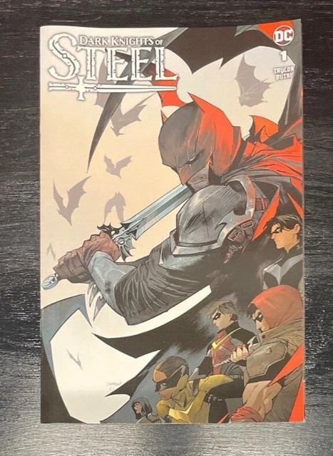 Dark Knights of Steel #1 TFAW Dan Mora Exclusive Variant plus bonus