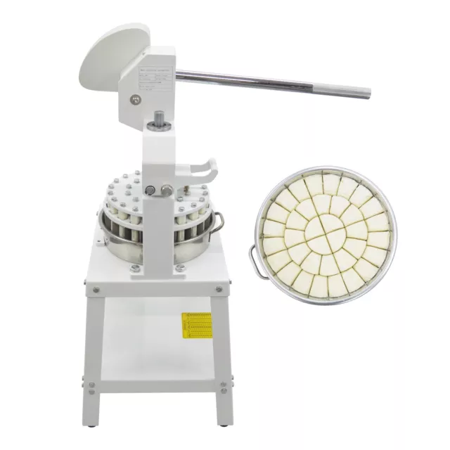 Manual Dough Divider Cutter Ration 1.59oz-8.46oz(45g-240g) Bread Bun Maker