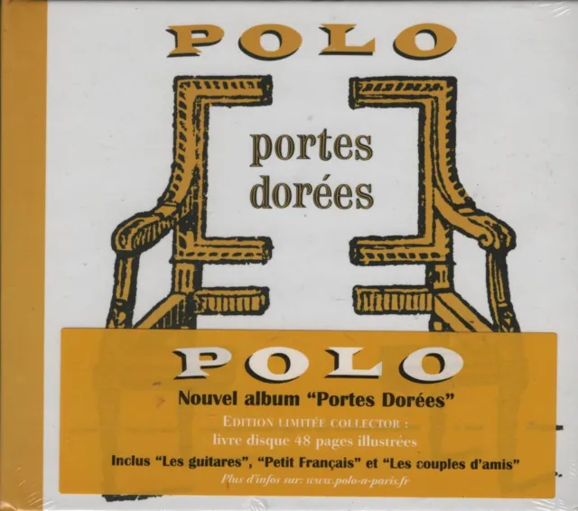 Polo - Portes Dorées / Cd Edition Limitée Collector Digibook / Neuf Sous Blister