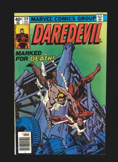 Daredevil # 159 Newsstand - 2nd Frank Miller art NM- Cond.