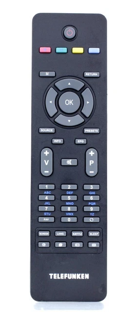 Télécommande TV TELEFUNKEN orgnale // FH50N04CWB16 | eBay