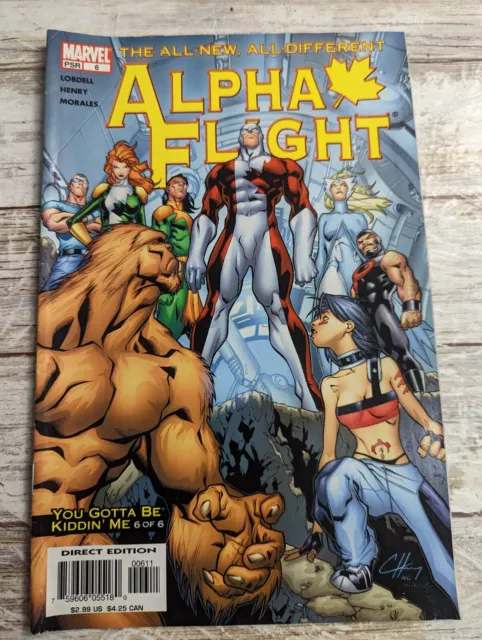 Alpha Flight #6 (2004 3rd Series) good, All-New, All-Different, Plodex