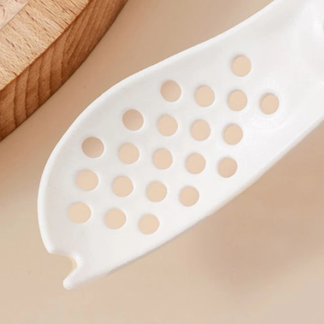 Simple Multifunctional White Colander Food Can Opener Kitchen Tuna Filter Spoon`