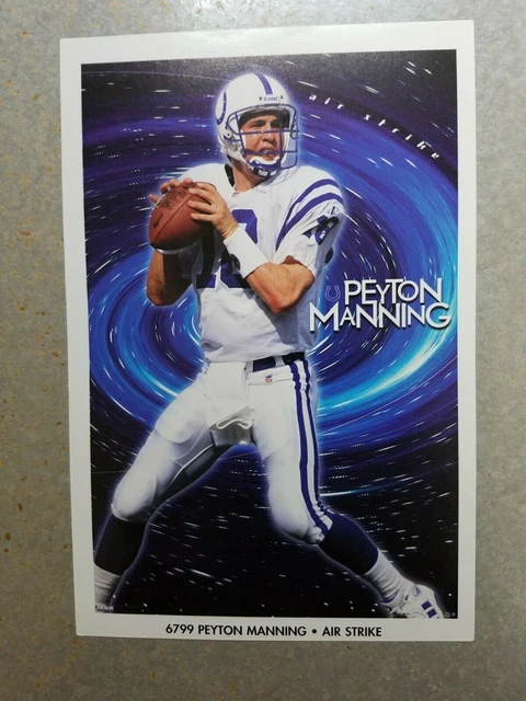 Peyton Manning AIR STRIKE #6799 Indianapolis Colts NFL MINI 4 by 6 POSTER