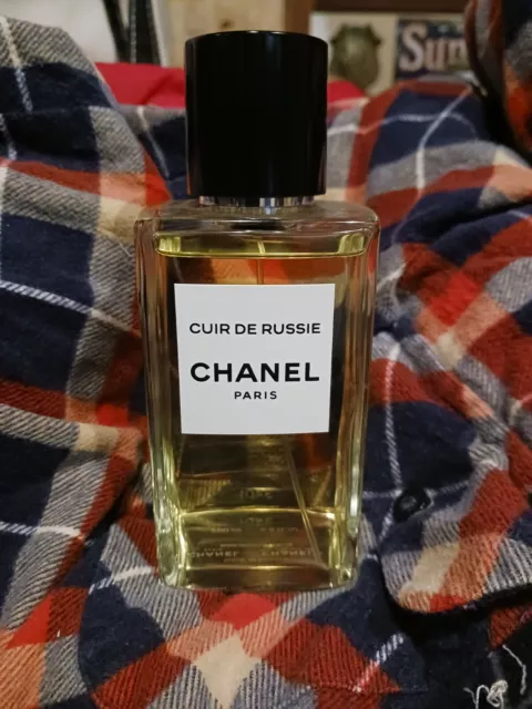 CHANEL CUIR DE Russie parfum oud france large 6.8 rare fragrance