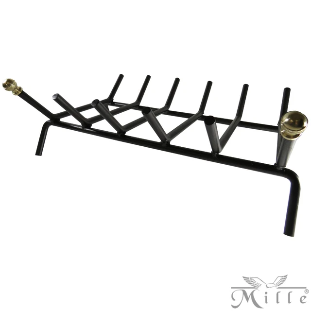 Brucialegna In Ferro Fonderia Bongiovanni - Porta Legna Da Interno/Esterno Per Camino E BBQ