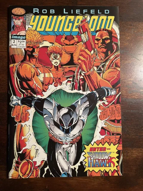Youngblood #2 (1992) 1st App Prophet & Shadowhawk PINK Variant Image Liefeld