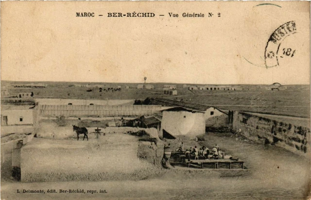 CPA AK MAROC BER-RECHID - Vue générale (219141)