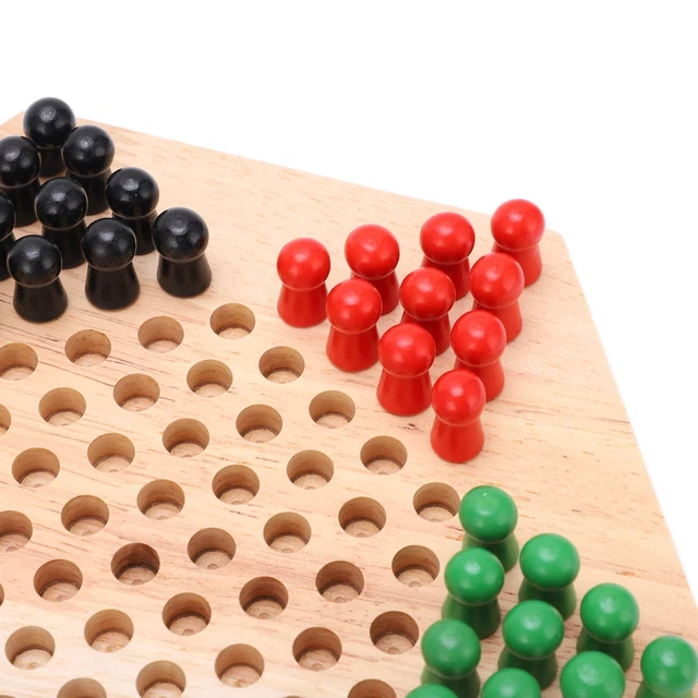 Coffret de jeu de dames jeu en bois