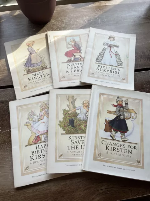 Set Of 6 - American Girls Collection - Kirsten Books