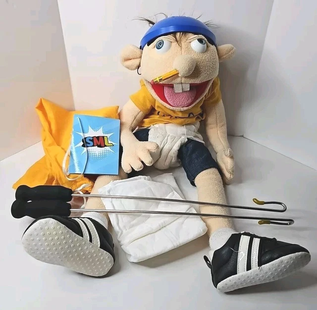 SML JEFFY PUPPET Cheap Jeffy Hand Puppet Plush Toy Stuffed Doll W