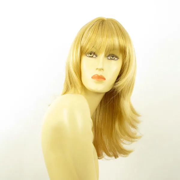 Parrucca donna semi lunga biondo chiaro dorato  GLADIS LG26