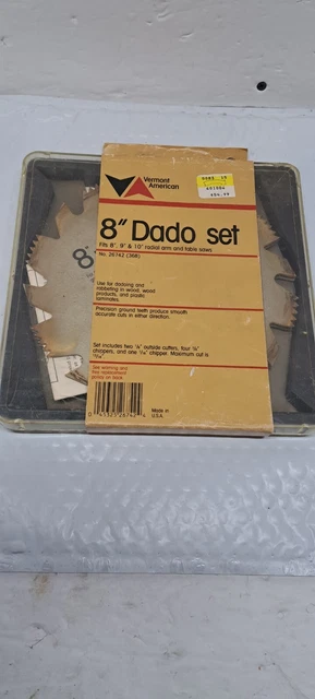 Vermont American 8" Stack Dado Set 26742