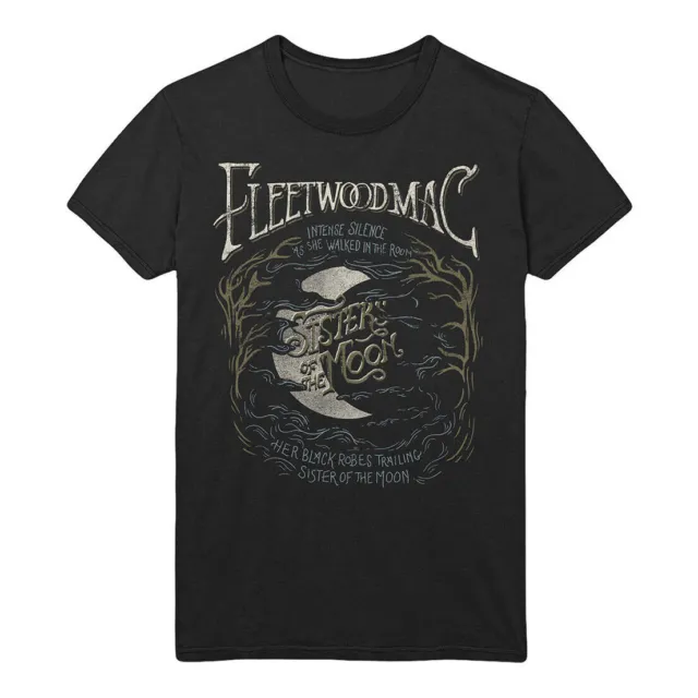 Fleetwood Mac T-Shirt Sisters Of The Moon Official New Black