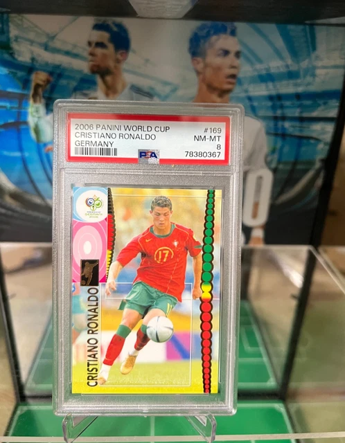 2006 WORLD CUP #169 クリスティアーノ・ロナウド PSA8 2006 Panini World Cup Germany #169 Cristiano Ronaldo - PSA