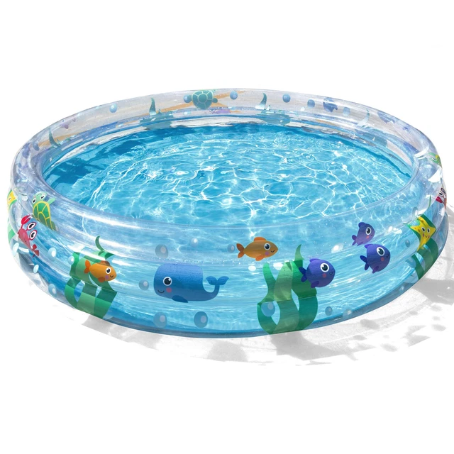 BESTWAY POOL PLANSCHBECKEN Schwimmbecken Gartenpool Aufblasbar 152 cm