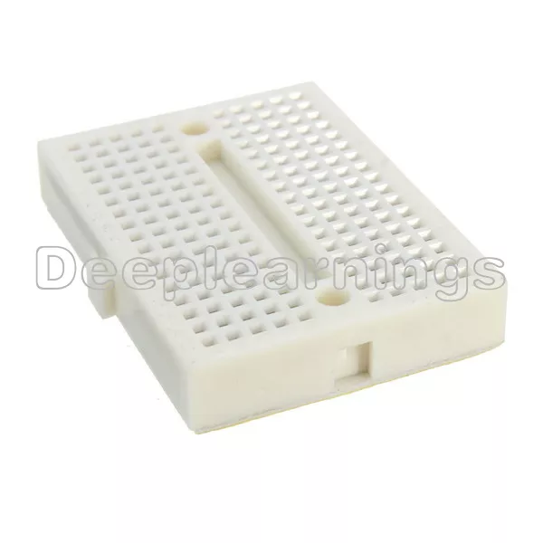 5pcs Mini White Solderless Prototype Breadboard 170 Tie-points for Arduino 2