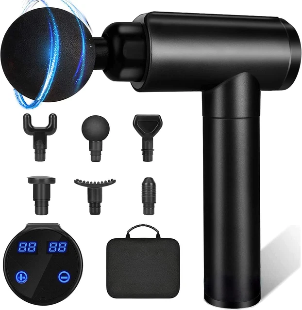 Cholas Massage Gun Muscle Therapy Gun for Athletes Deep Tissue Percussion Body