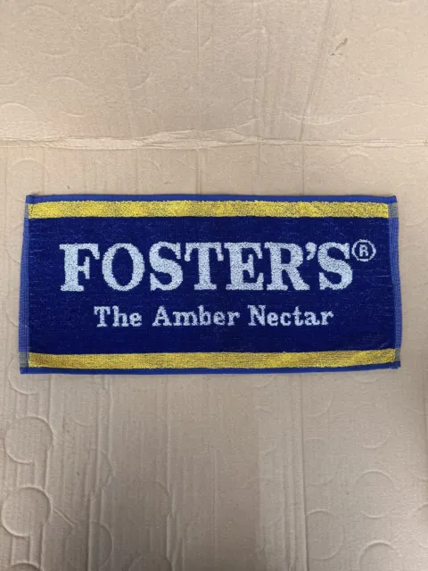 Fosters  Lager Pub Bar Beer Towel Breweriana 273