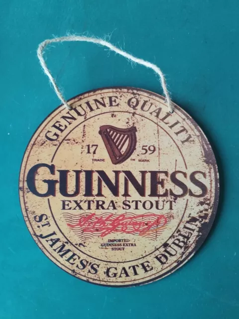 zapfhahnschild Deko Holz Bier Guinness Irland Bar Pub Kneipe